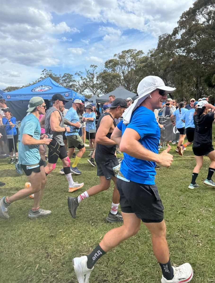 Nathan at the Backyard Ultra — 207.7km, 31 yards