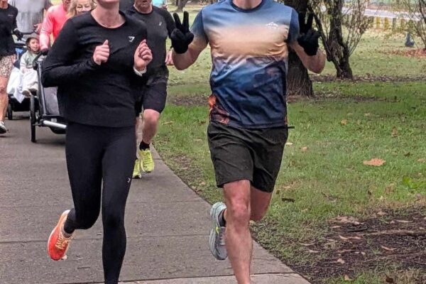 Chloe back running after a break